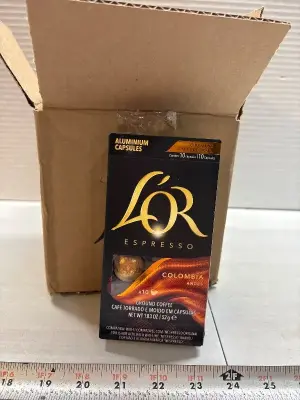 (10) 10pk Nespresso pods exp:03/26