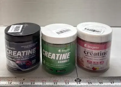 (3) Creatine Gummies exp:05/27