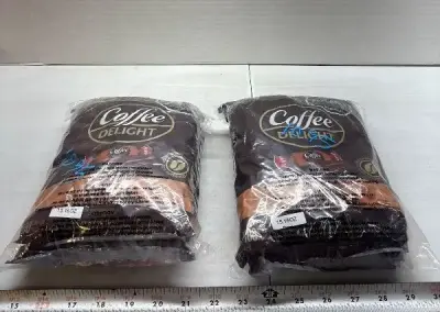 (2) Coffee delight candies