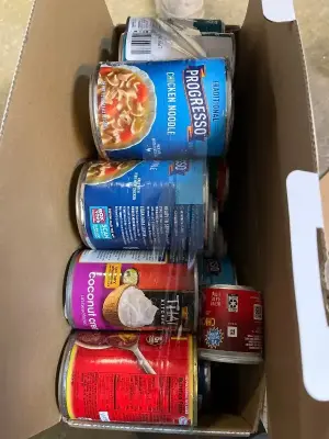 24ct box of variety can goods