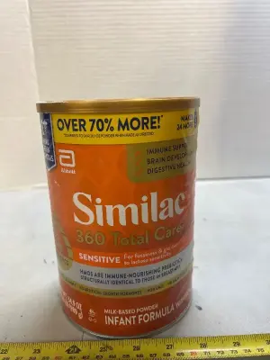34.9 ounces of Similac 360 total care sensitive formula