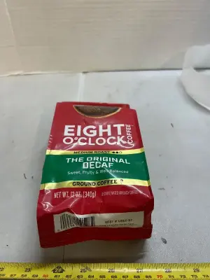 3 12 ounce bags of the original decaf medium roast best if used by February 2026