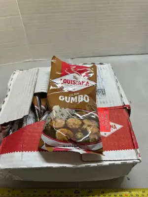 box of Cajun gumbo base Best Buy September 2028