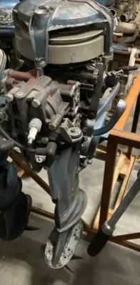 Evinrude Outboard Motor (Possibly Locked)