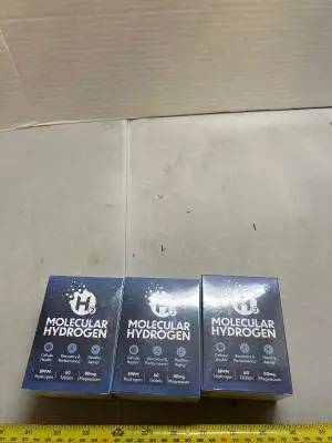three packs of 60 molecule hydrogen tablets out of date