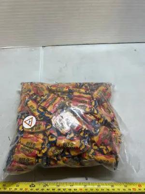 A lot of bit of honey candies