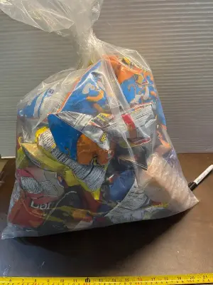 bag of variety snacks