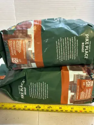 2 Count 28 ounce bags of Starbucks Pike Place roast medium roast coffee Best Buy, March 15, 2026