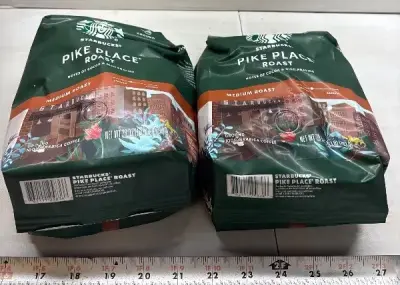 (2) pike place coffee exp:03/26