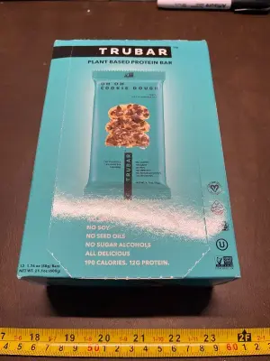 oh oh cookie dough protein bars