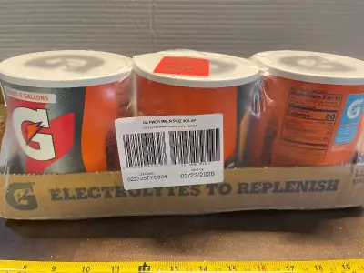 3ct gatorade powder