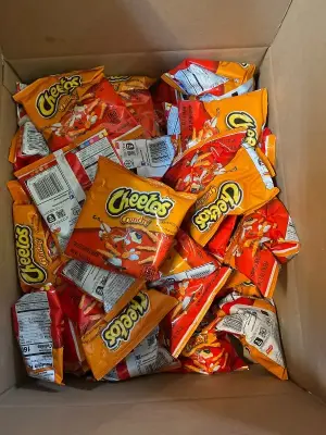 box of cheetos (in date)