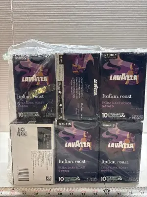 60ct Lavazza Italian Roast Kcups exp:01/28