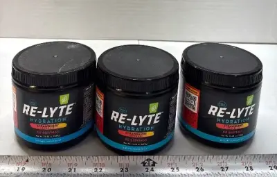 (3) Re-Lyte Hydration supplement exp:07/30
