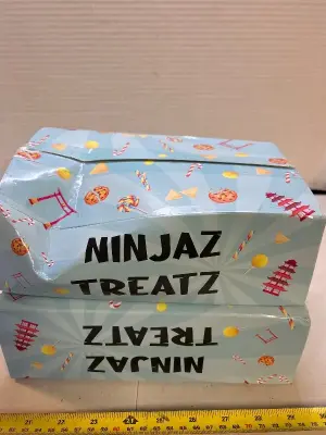 two mystery Japanese candy boxes