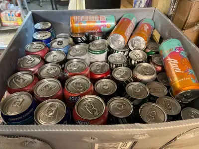 lot of variety drinks