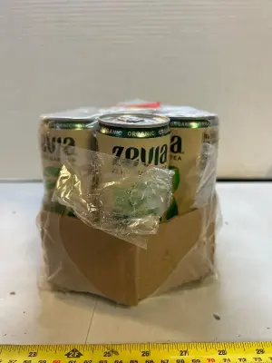 12 pack of zevia organic zero sugar tea