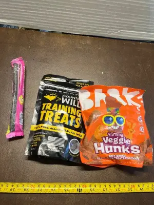 3ct various dog treats