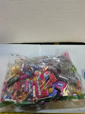 bag of assorted candy