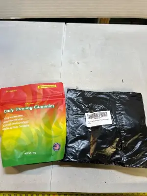 to count 60 pack of daily tanning gummy’s sour watermelon flavored