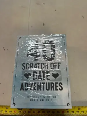 to count 40 scratch off date adventures super fun with the decision coin