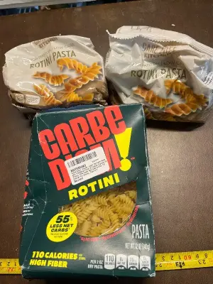 2ct rotini pasta, rotini high fiber pasta