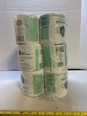 12 rolls of seventh generation 100% recycled bath tissue