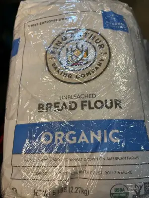2ct unbleached bread flour