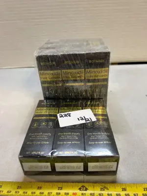 A lot of minoxidil hair growth spray