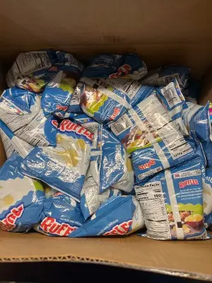 big box of ruffle chips (mostly in date)