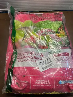 butterfly and hummingbird wildflower mix