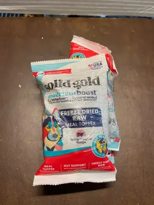 3ct dog freeze dried raw meal topper