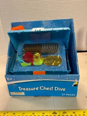 27 pieces treasure chest dive set