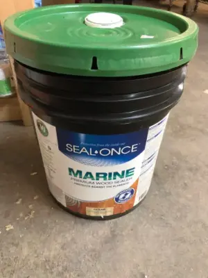 5 gallon marine premium wood sealer