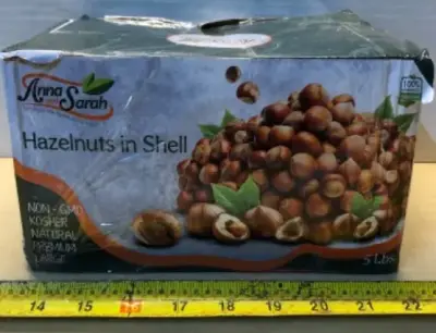 5lb hazelnuts in a shell exp:12/31/2027