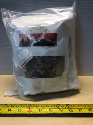2 bags Ginseng tea bags exp:11/12/2026