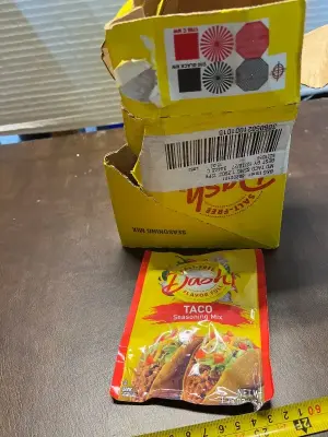 13ct box of taco seasoning