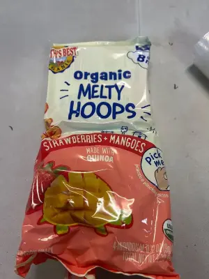 five count four packs of organic melting hoops Best Buy, May 2026