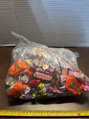 bag of assorted chocolate candy mix