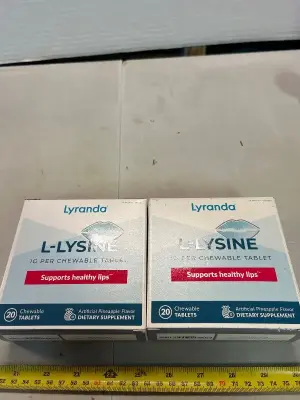 two count 20 packs of healthy lip supplements