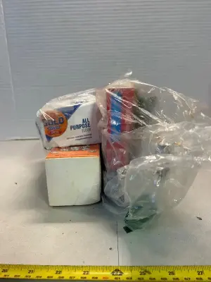 all purpose, flour, movie theater, popcorn, butter, and two brownie mix mixes