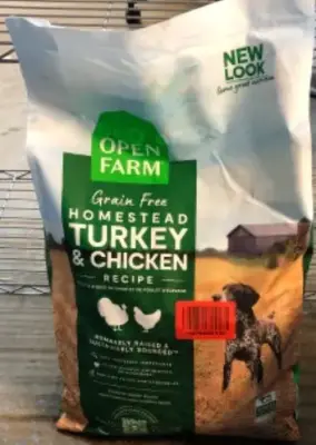 22lb homestead dog food exp:04/06/2027