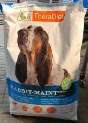 24lb RX TheraDiet Rabbit-Maint dog food exp:02/24/2027