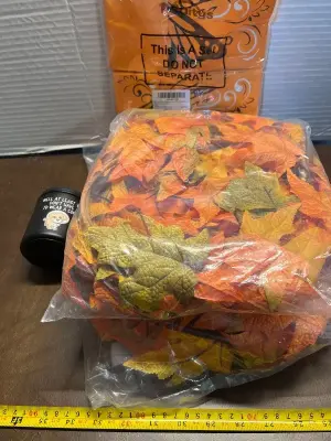 2ct halloween artificial reefs , halloween party goodie bags , decorative candle