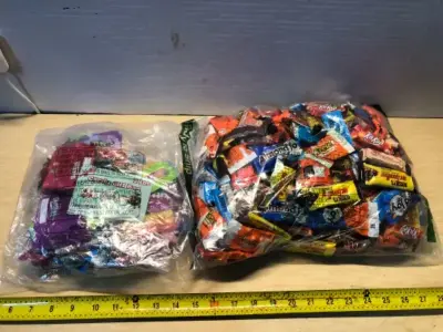 2 bags of candy