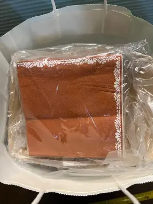 bag of sandwich plate holders & napkins