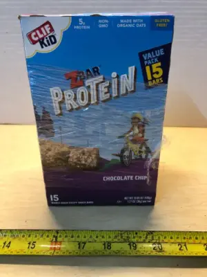 2 boxes Zbar protein 15 bars each box exp:02/08/2026