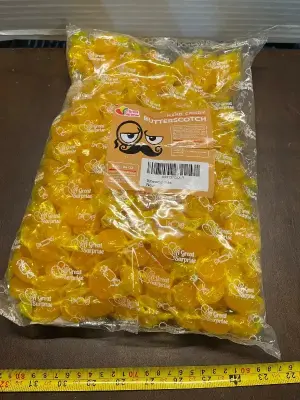 butterscotch hard candy’s 4lbs