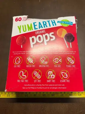 yum earth pops