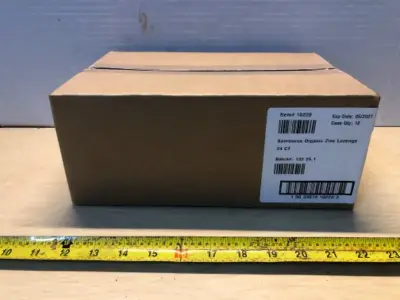 24 count organic zinc lozenge exp:05/2027